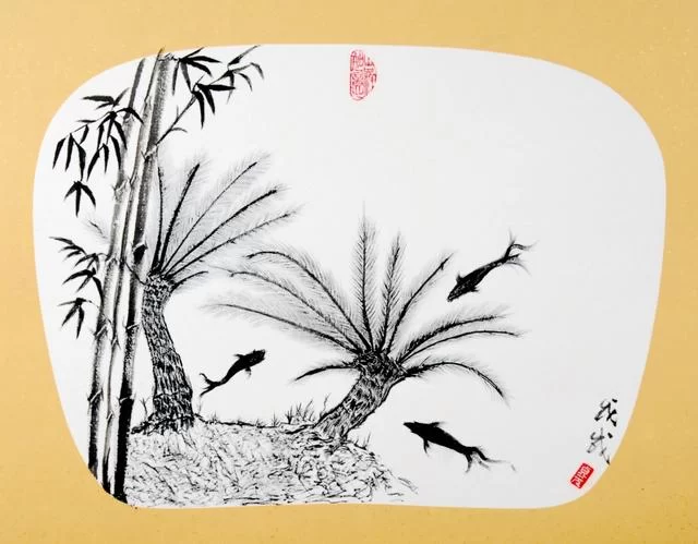 春和景秀绘清韵——郑玉珍绘画作品欣赏(图5) 春和景秀绘清韵——郑玉珍绘画作品欣赏
