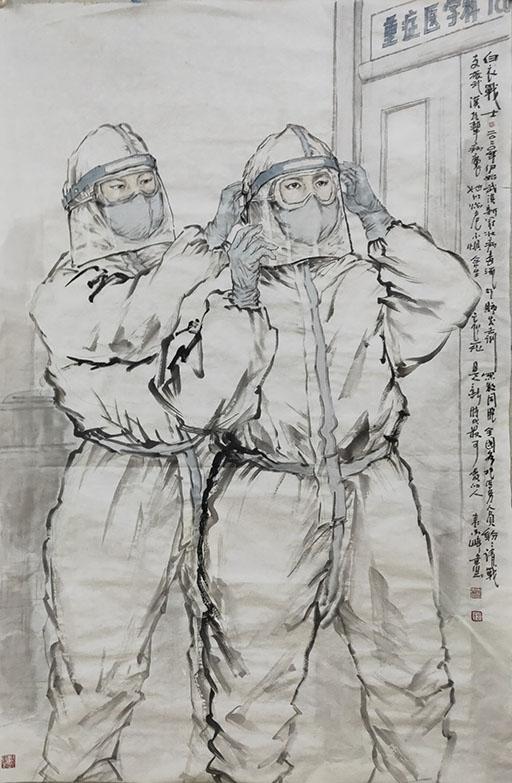 ＂艺＂心战＂疫＂，岭南画院的时代答卷(图6)