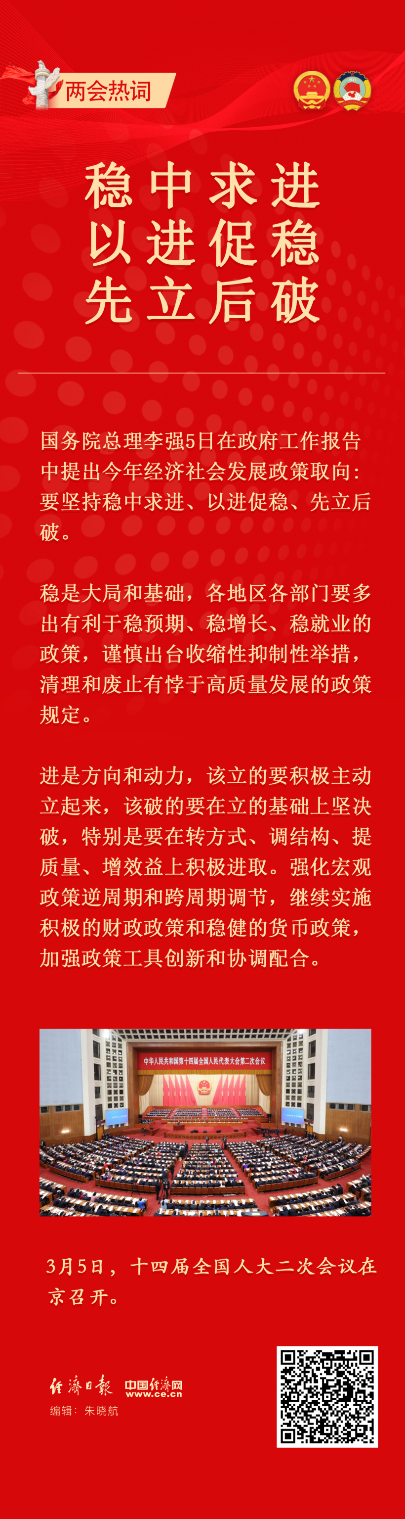 <strong>两会热词｜“稳中求进”“以进促稳”“先立后破”</strong>