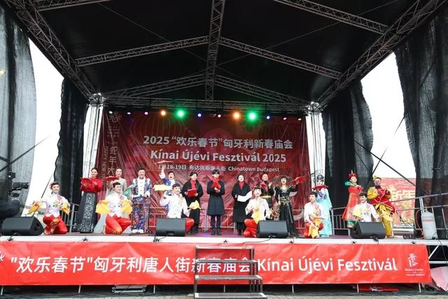 新春乐章唱响多瑙河畔——2025年欢乐春节演出活动在匈牙利布达佩斯举行(图2)